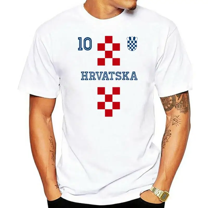 

Men'S T-Shirt National Sporty Hrvatska 10 Soccers Sporter European Scudo 1 Shirts 2023 Summer T-Shirts for Men T Shirt Hot