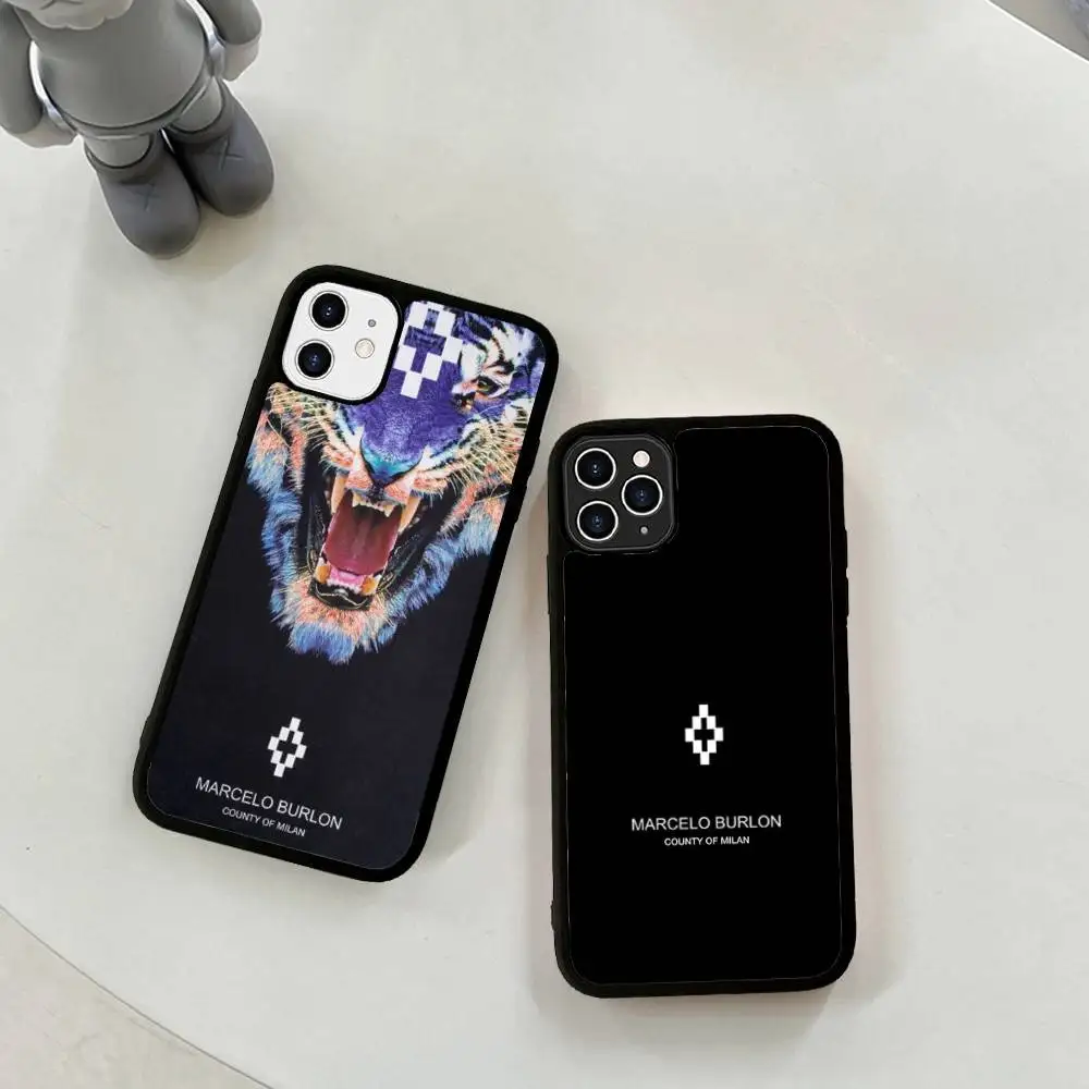 Фото Модный чехол Fashion Burlons Design-Marceloes для iPhone 17 16 Pro Max Air 13 12 Mini 14 15 Plus 11, задняя крышка из PC+TPU №2