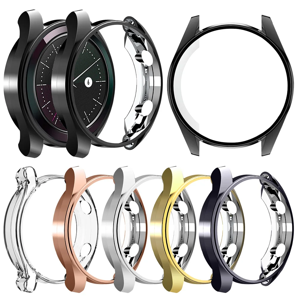 

New Arrival Soft Protect Cover for Huawei Watch GT 3 2/Pro 42mm 46mm GT3 Runner Case TPU Bumper Watch3 48mm Shell Accessories