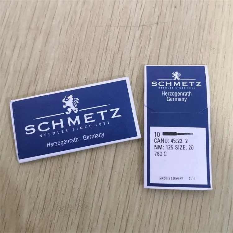 10 шт. в 1 упаковке, импортные немецкие швейные иглы Schmetz 780c, иглы для швейных машин Real Beads, иглы Tribute (art.: 3920da7d1908c) - 3920da7d1908c