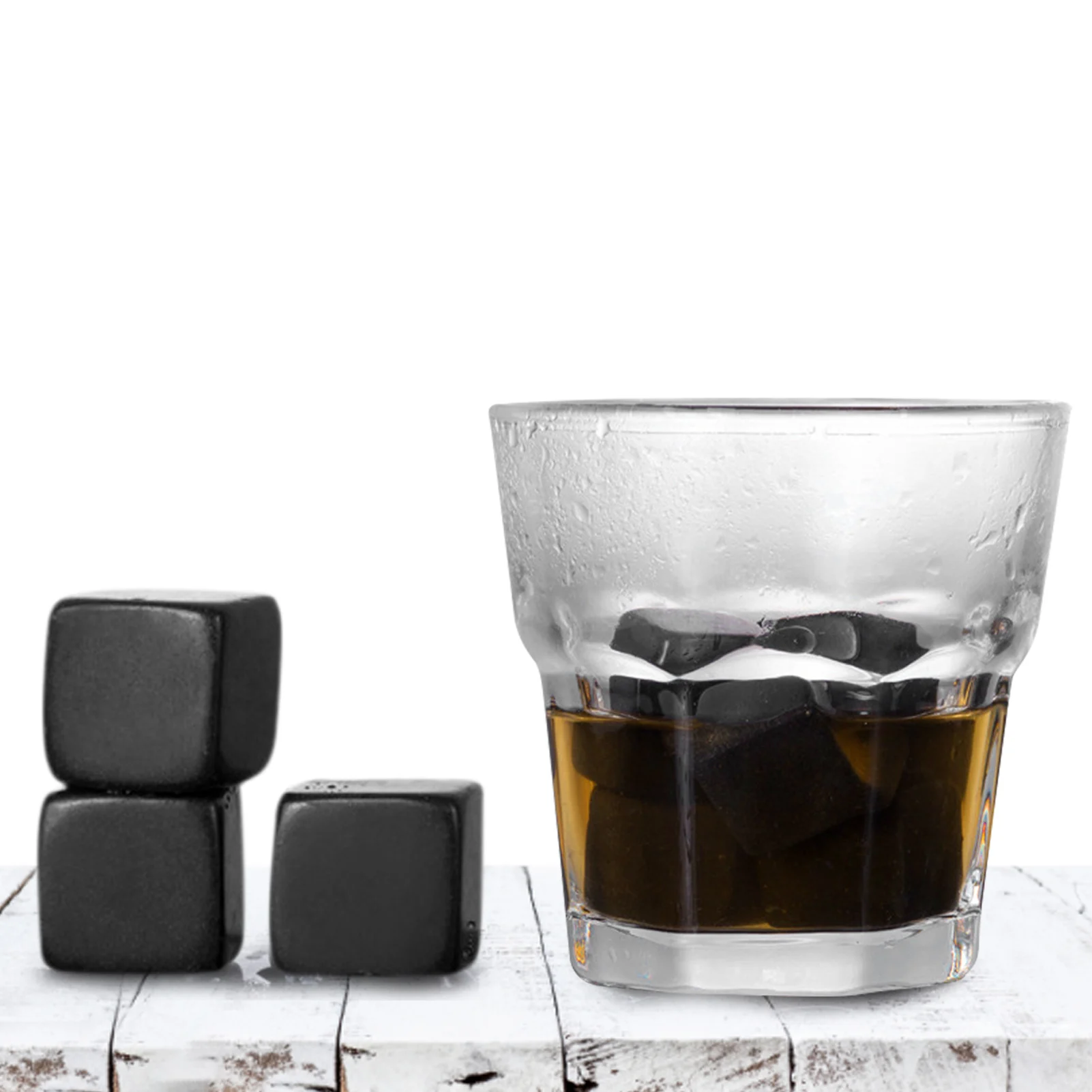 

Набор из 9 бархатных камней и очков для виски