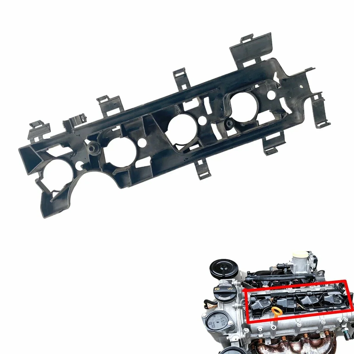 

Кронштейн катушки зажигания EA111 1,6 1,4 Кронштейн держателя катушки зажигания Накладка Cross Polo 4 5 9N 6R Седан Vento Golf mk6 03C971341