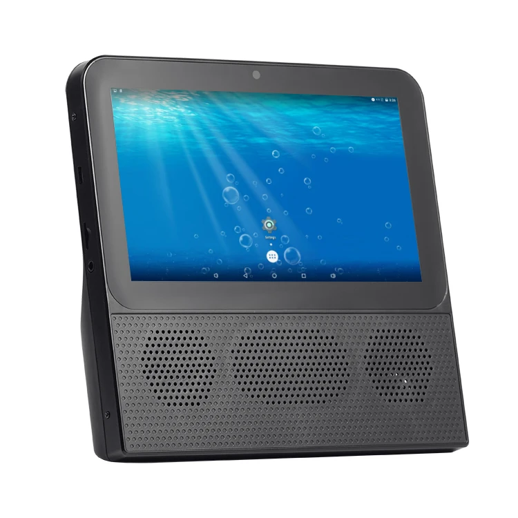 

2018 wireless speaker tablet stand wifi speaker with 7'' touch screen