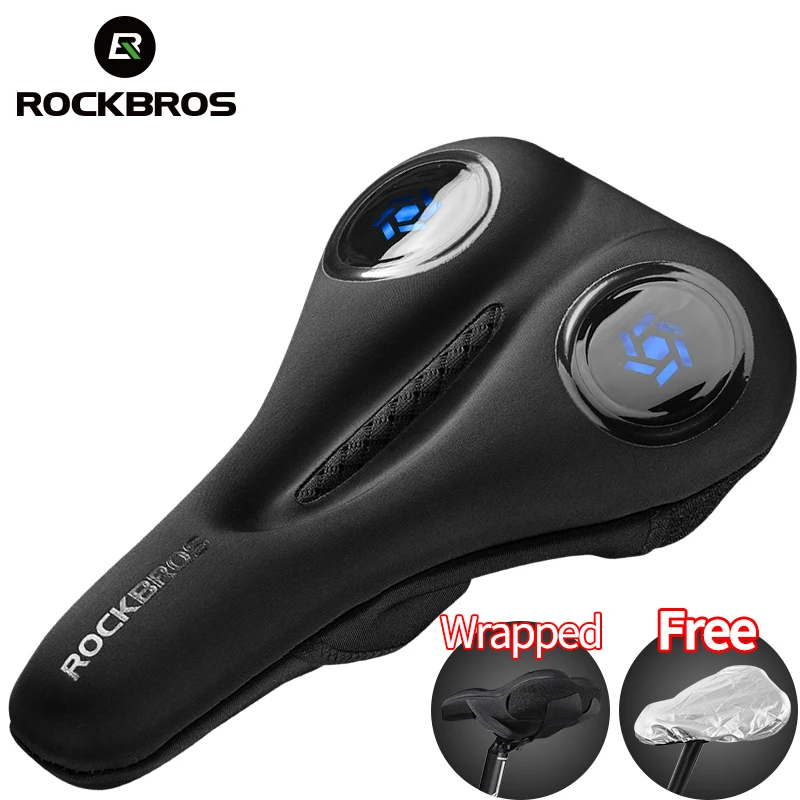 Saddle Hollow Breathable Bike Seat Cushion Cover Silica Gel Saddle Cycling Accessory