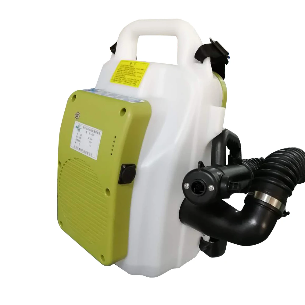 24V Battery Operated Fogging Sprayer Backpack Knapsack Sprayer ULV Fogger Machine 450W