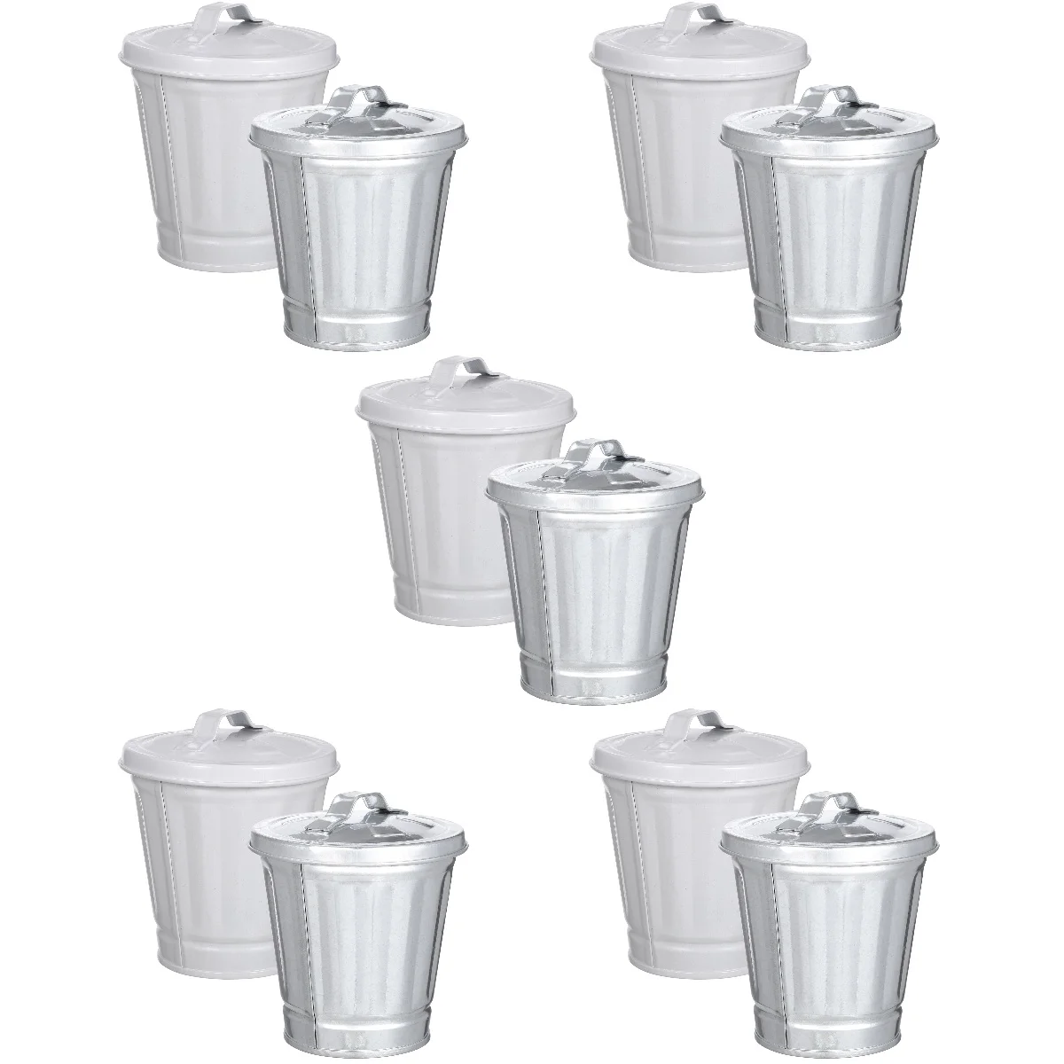 

10 Office Countertop Home Small Garbage Trash Cans Garbage Cans Trash Cans Wastebasket Trash Cans Garbage Bins