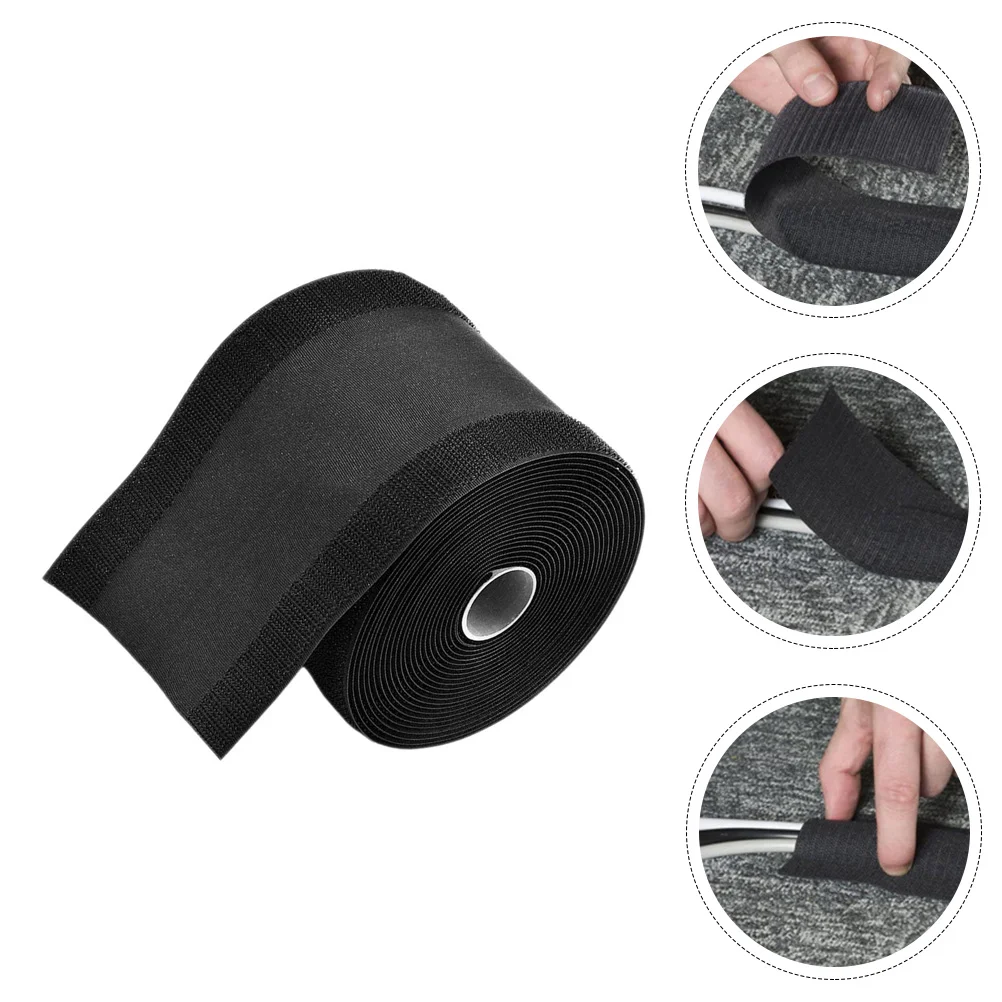 

Cover Cable Protector Cable Grip Strip Wires Organizer Cuttable Cord Sleeve for Office Management Home