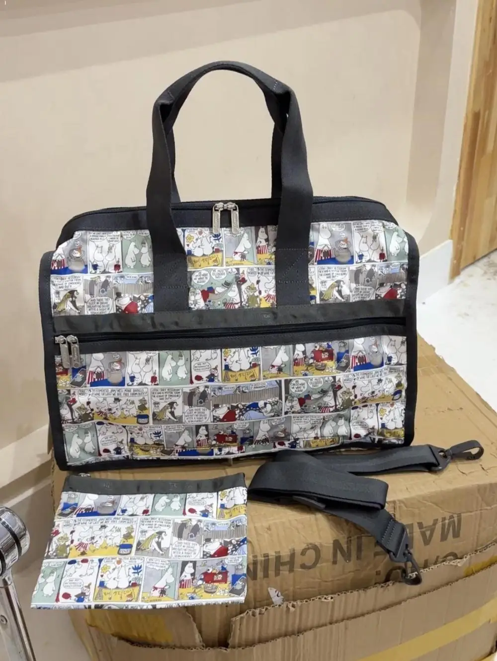 

Модная мультяшная женская сумка, вместительный дорожный органайзер, сумка для деловых поездок, багажная сумка, спортивная сумка для фитнеса, праздничный подарок 4318