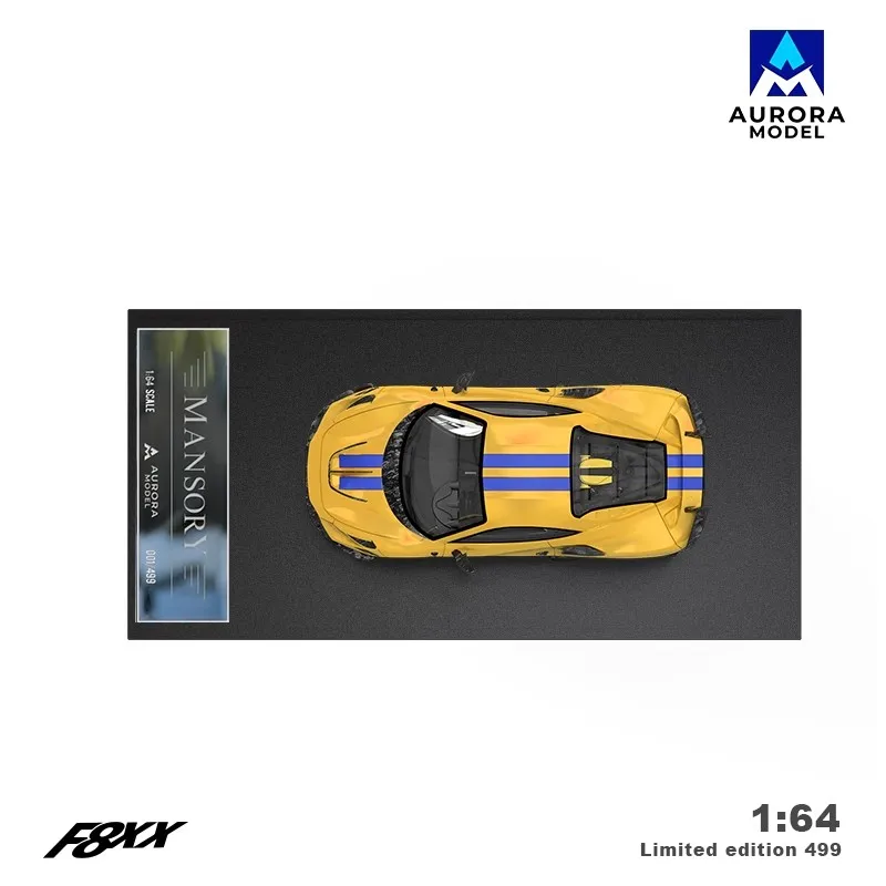Фото AM 1:64 подарки для подростков F8XX литая под давлением модель автомобиля №4