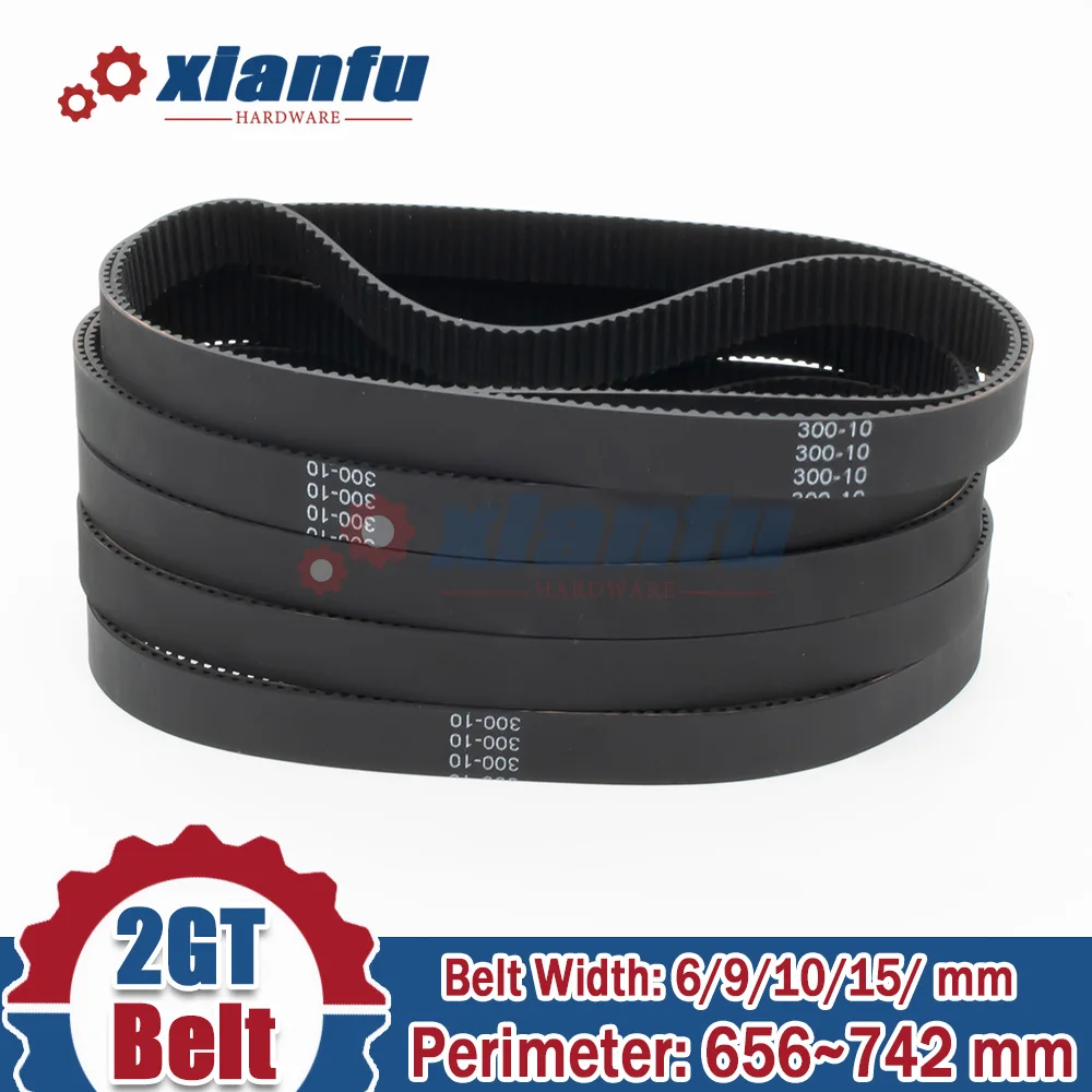 

2GT периметр ремня ГРМ 656 660 670 мм 2 м, ширина резины 6/9/10/15 мм, стержень 2 мм 676 680 686 690 696 700 702 710 726 730 738 740 742