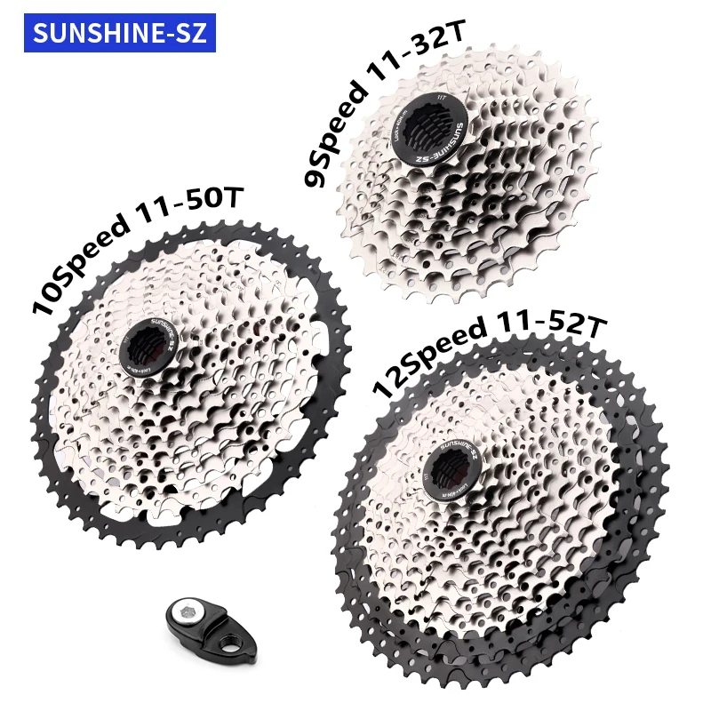 Кассета SUNSHINE 8 9 10 11 12 В скоростной велосипедный свободный круг для горного