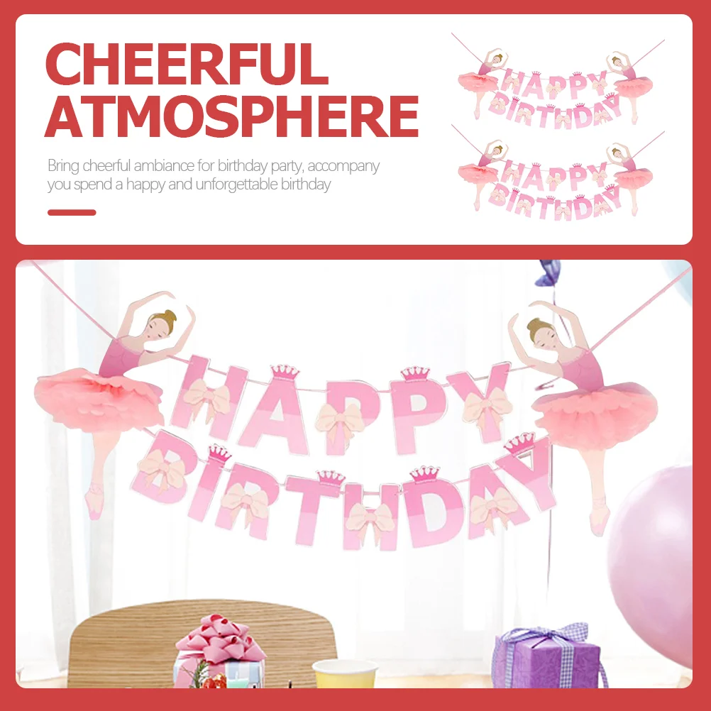 2 шт. Lahua день рождения DIY украшения для балетной вечеринки танцевальная балерина