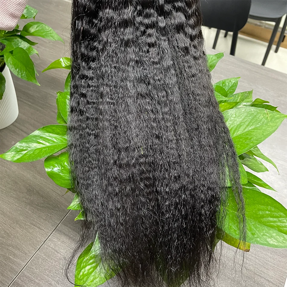 Фото Натуральные волосы Kinky Straight Bulk, 100% необработанные, для плетения кос, 50 г, 100 г, без трессов, для плетения. №2