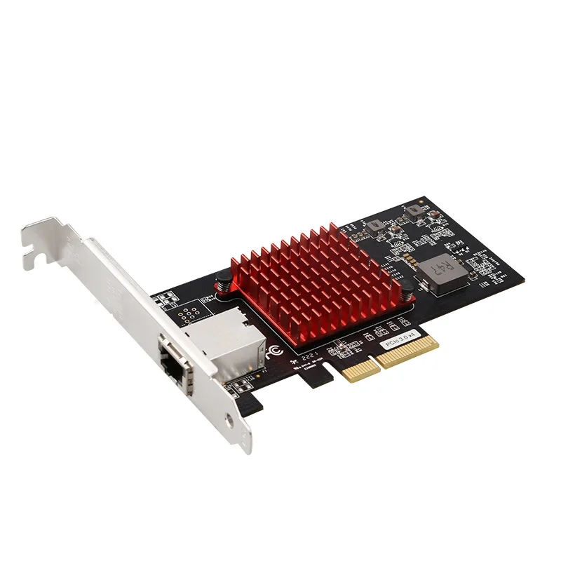 Двойной порт Ethernet PCIe 3 0x4 10G медная сетевая карта X550