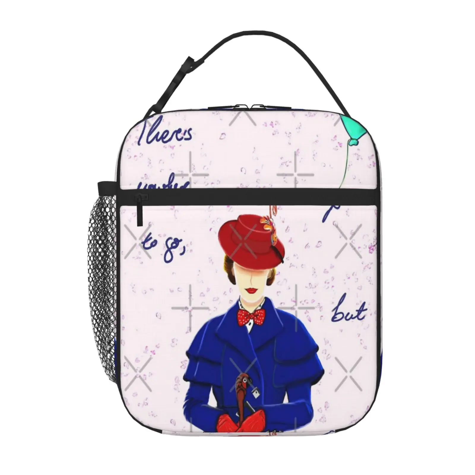 

Mary Poppins There`s Nowhere To Go, But Up Anime Lunch Bag Children'S Lunch Bag Lunchbox Bag Lunch Bag