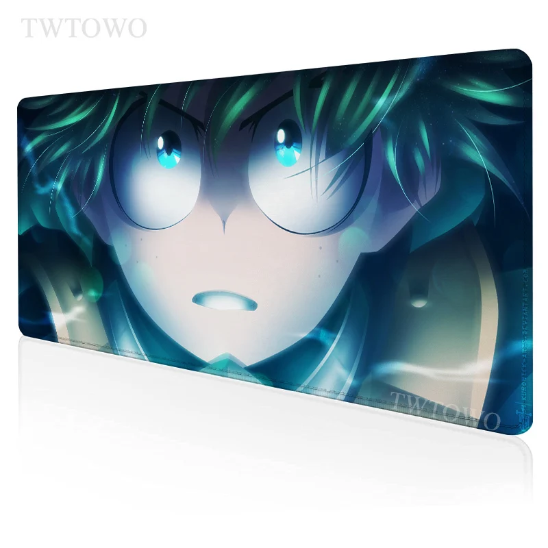 

Anime My Hero Academia Mouse Pad Gaming XL Custom New Mousepad XXL keyboard pad Carpet Soft Natural Rubber Mice Pad