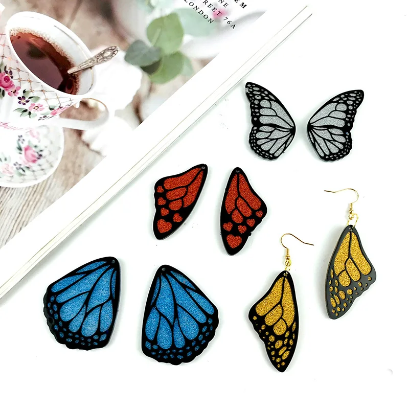 

Силиконовая форма для сережек и подвесок «ангельские крылья»