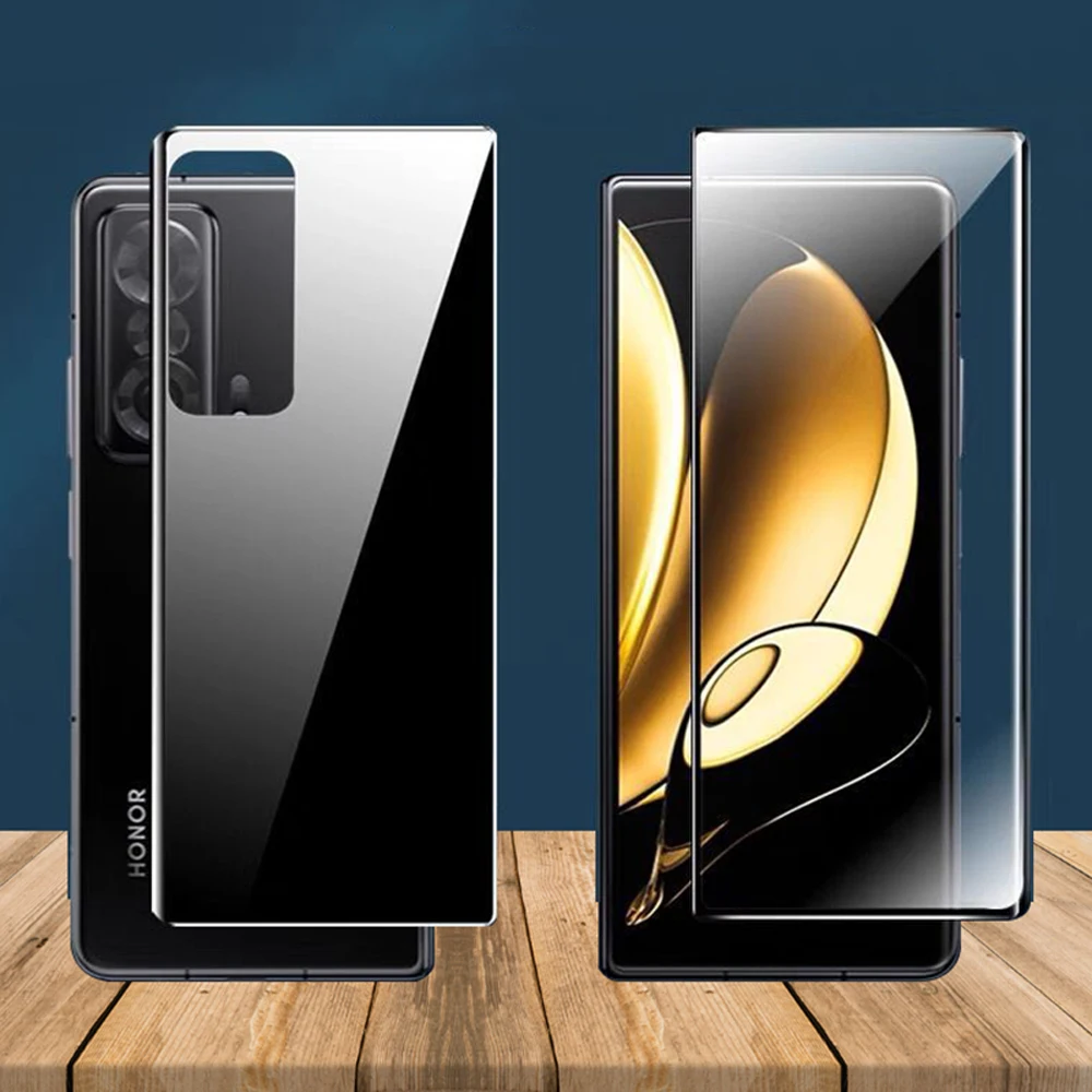 

For Honor Magic V MagicV Full Coverage Clear / Anti spy / Anti blue Light Tempered Glass 9H Premium Front Screen Protector Film