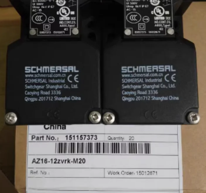 Новый оригинальный переключатель Schmersal AZ 16-12ZVRK-M20