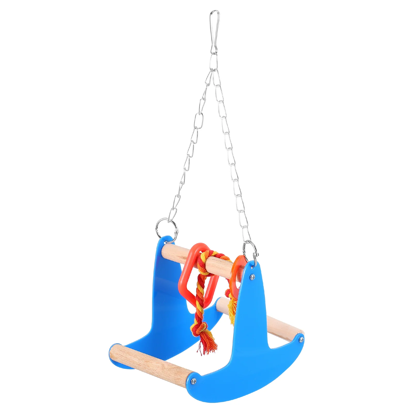 

1pc Bird Chewing Hanging Parrot Parakeet Chew Parrot Perch Stand Parrot Bite Parrot Swing