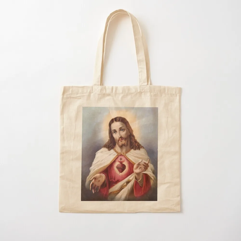 Сакральное сердце Иисуса Sacratissimum Cor Iesu Tote Bag женская сумка для покупок сумки-тоут