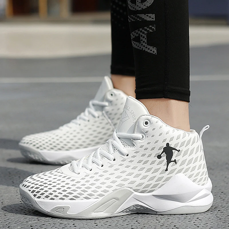 Brand Professional Men's Kids Basketball Shoes Breathable High Top Basketball Boots For Men Women Outdoor Trainer Athletic Shoes