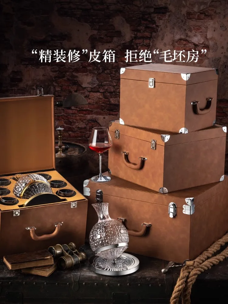 Бокал для красного вина Винный Цвет бордового вращающийся графин домашняя