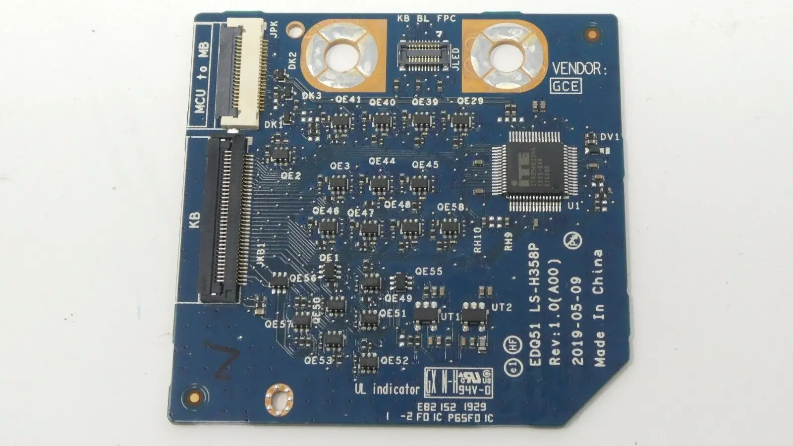 

FOR Dell Alienware M15 R2 Keyboard Connector Board A18B1G LS-H358P