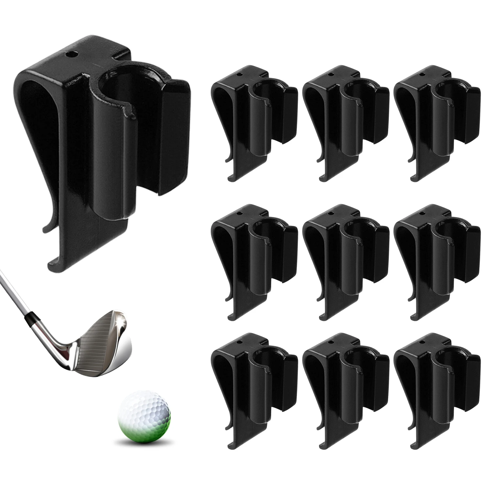

10 шт., зажимы для сумки для гольфа