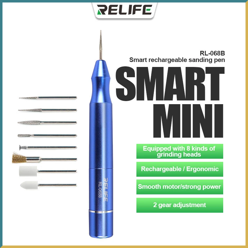 

Новинка, Беспроводная зарядка, умная перезаряжаемая шлифовальная ручка, инструмент для резки решетки, фотография, ремонт материнской платы, полировка