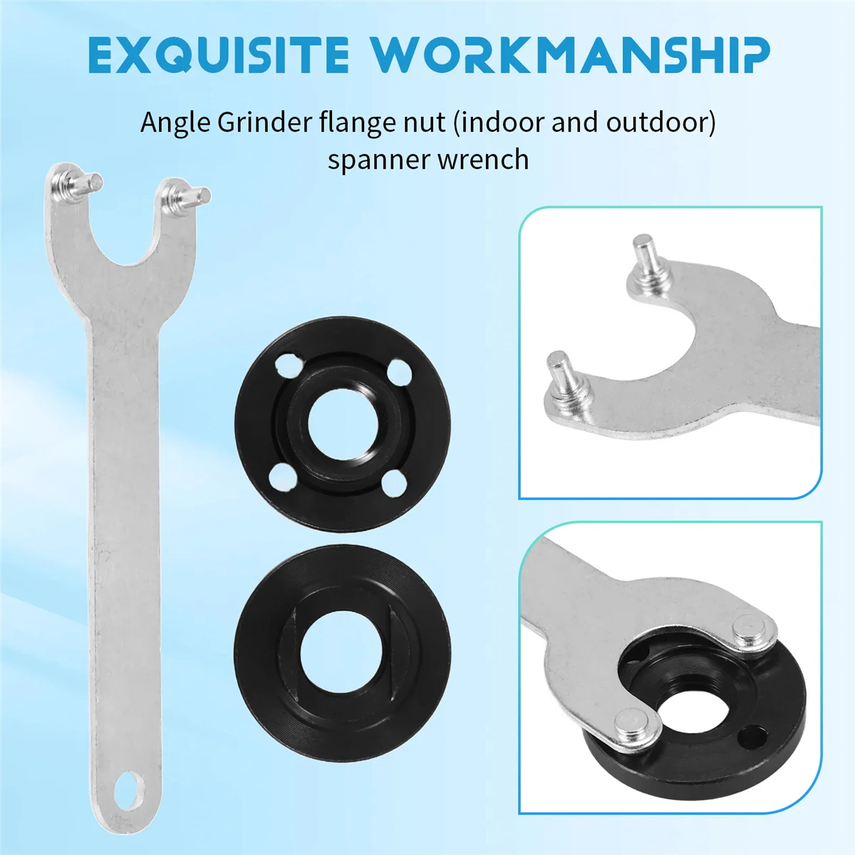 Шлифовальный станок фланец гаечный ключ металлическая Стопорная гайка для Dewalt