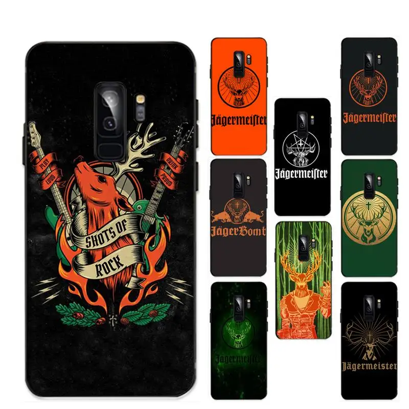 Чехол для телефона с логотипом Jagermeister Samsung S20 lite S21 S10 S9 plus Redmi Note8 9pro чехол Huawei Y6 |