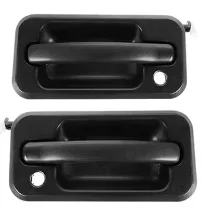 

4 шт., комплект внешних дверных ручек, автозапчасти для Hummer H2 2003-2009 годов, черная текстурированная 131609870457 15104792 10360326