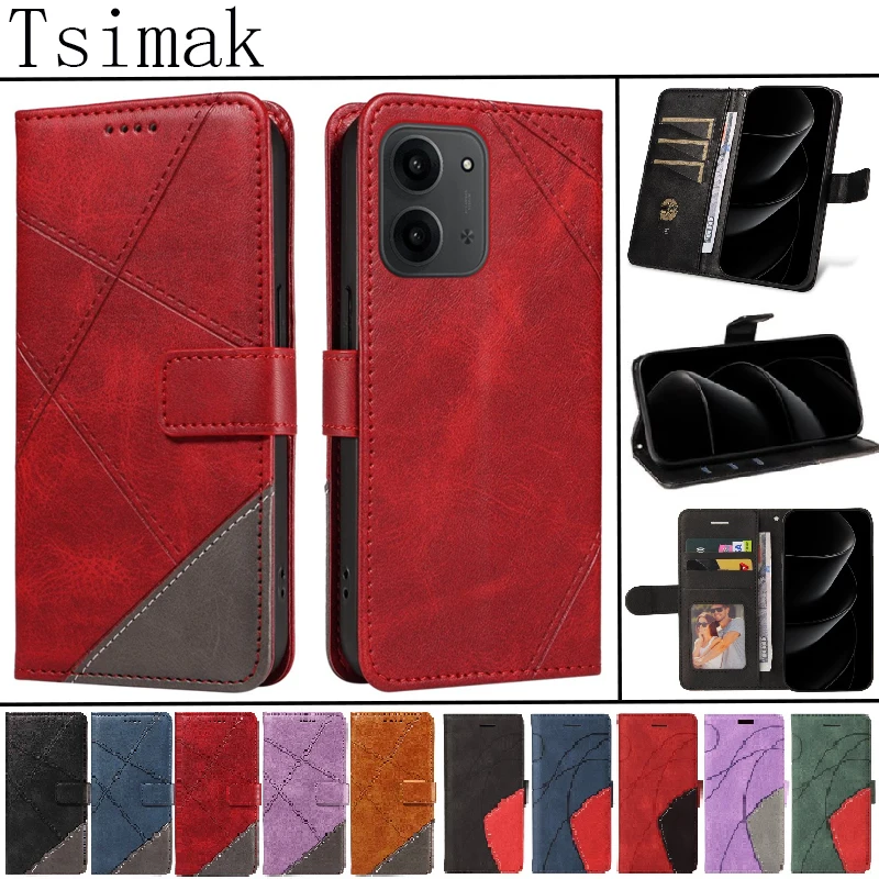 Фото Магнитный кожаный чехол-бумажник для Xiaomi Poco C65 C71 C75 C85 Pro, чехол-книжка для POCO C85 Poko Little PocoC85 C 85 75 №1