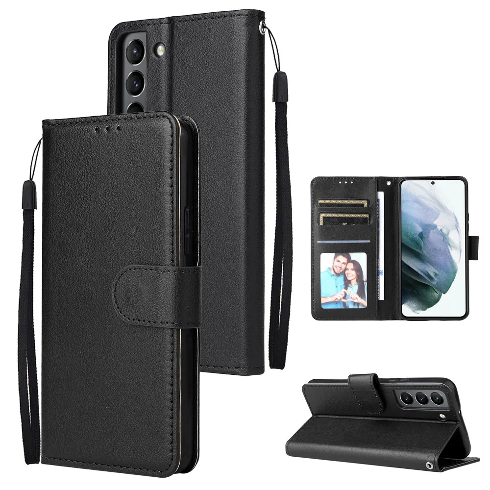Luxury Wallet Flip Case For Samsung Galaxy Note 20 Ultra Note10 Pro S8 S9 S10 Plus S10E S20 Ultra S21 FE S22 Book Cover Coque