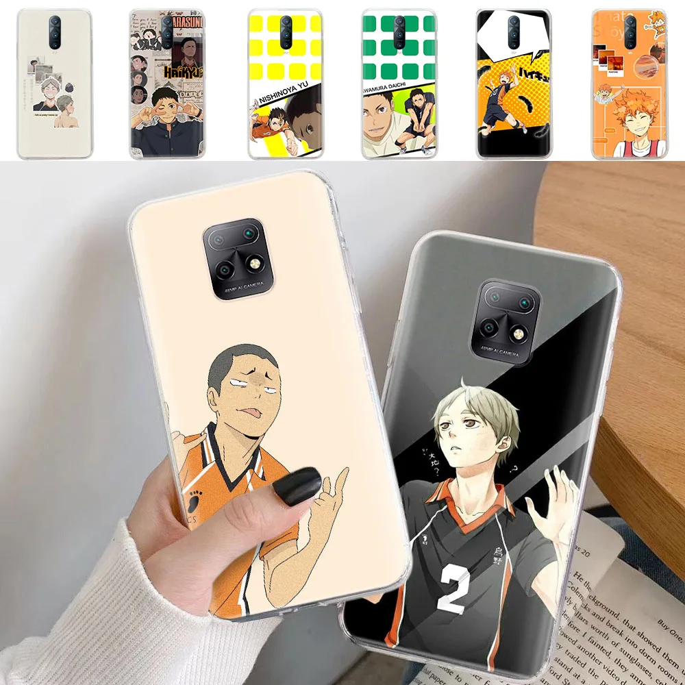 

Transparent Case for Motorola Moto One Fusion Action Plus Hyper 5G ACE Macro G31 G41 G51 G71 G50 G60 G60S Pro Haikyuu