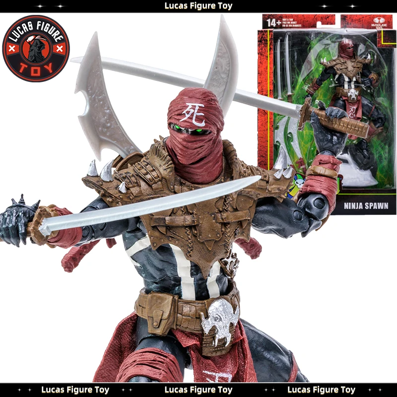 

New In Stock Spawn Deluxe 7-Inch-Scale Action Figure - Ninja Spawn Collectible Mcfarlane Toys Unopened Original Genuine