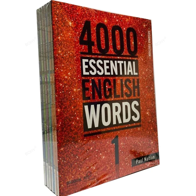 

4000 основные английские слова 1-6 новая версия книг