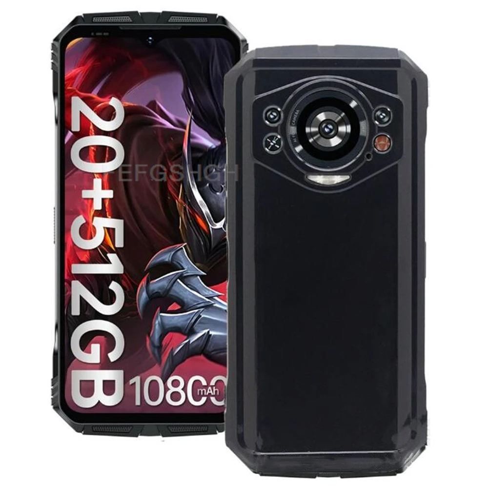 Защитное стекло для Doogee S Cyber 6 58 &quotSCyber 2024 чехол силиконовый прозрачный Чехол Для