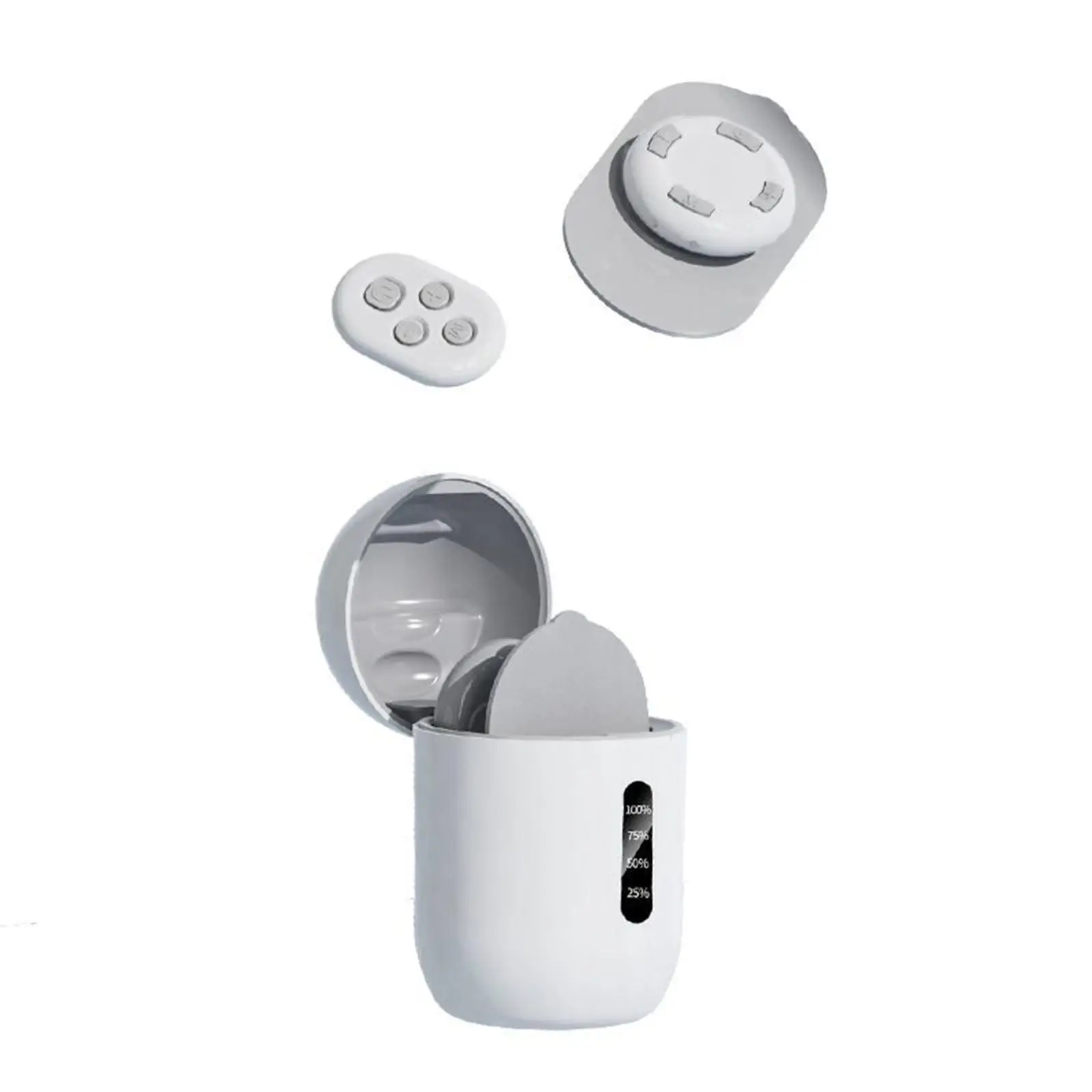 

Portable Mini Electric Neck Massager Massager Mat Convenient Adjustable LED Digital Display for Shoulder Waist Muscle Body Back