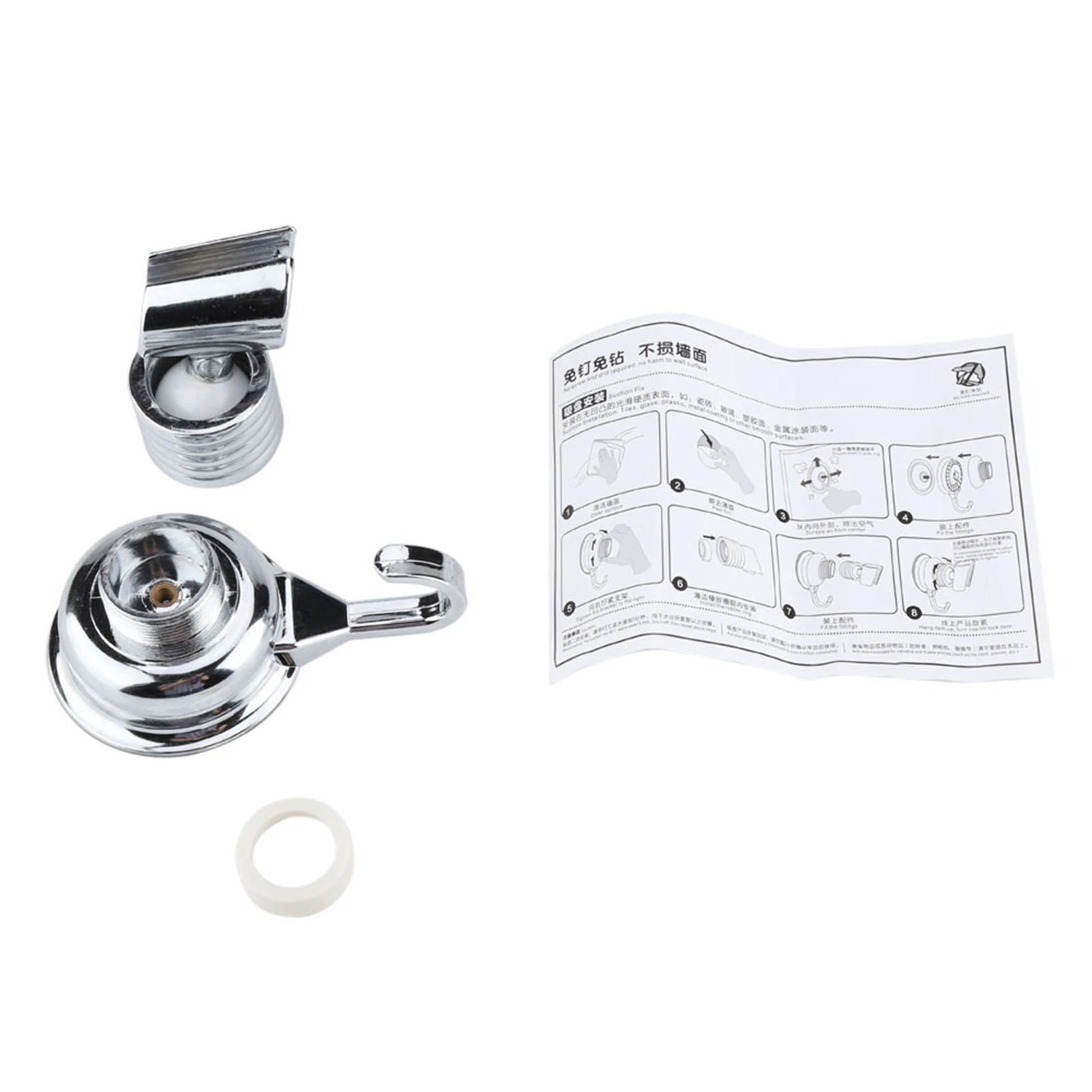 

with Towel Hook Showerhead Bracket Shower Head Holder Home for Bathroom
