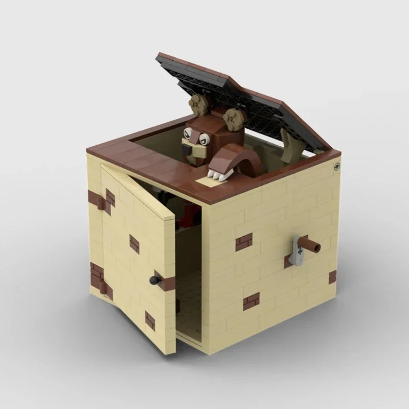 Интерактивные блоки MOC Klocki с медведем