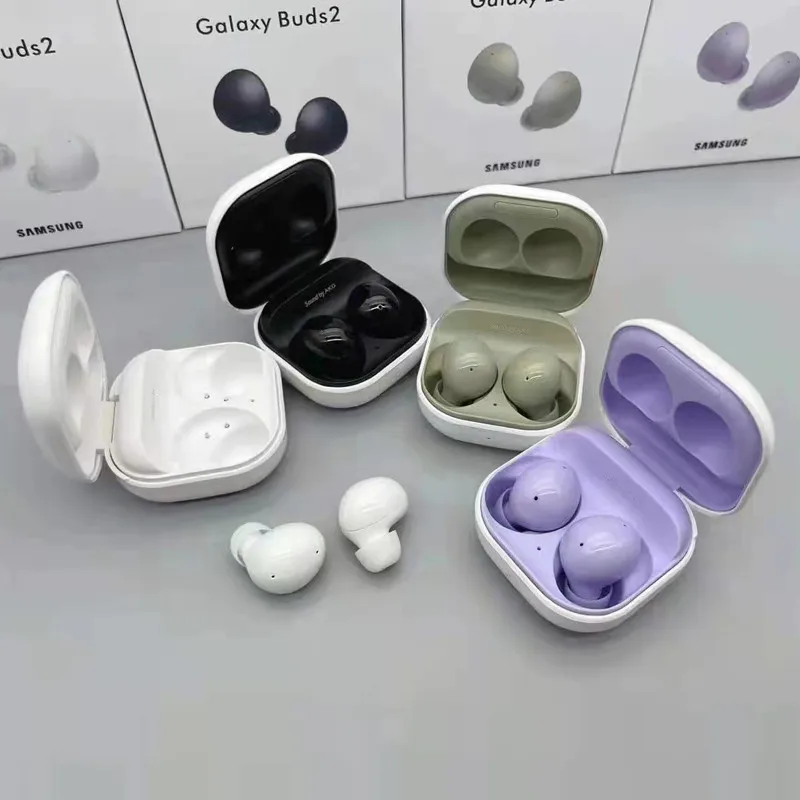 

Оригинальные Беспроводные спортивные наушники Samsung Galaxy Buds 2, Bluetooth 5,0, водонепроницаемые наушники с сенсорным управлением и микрофоном