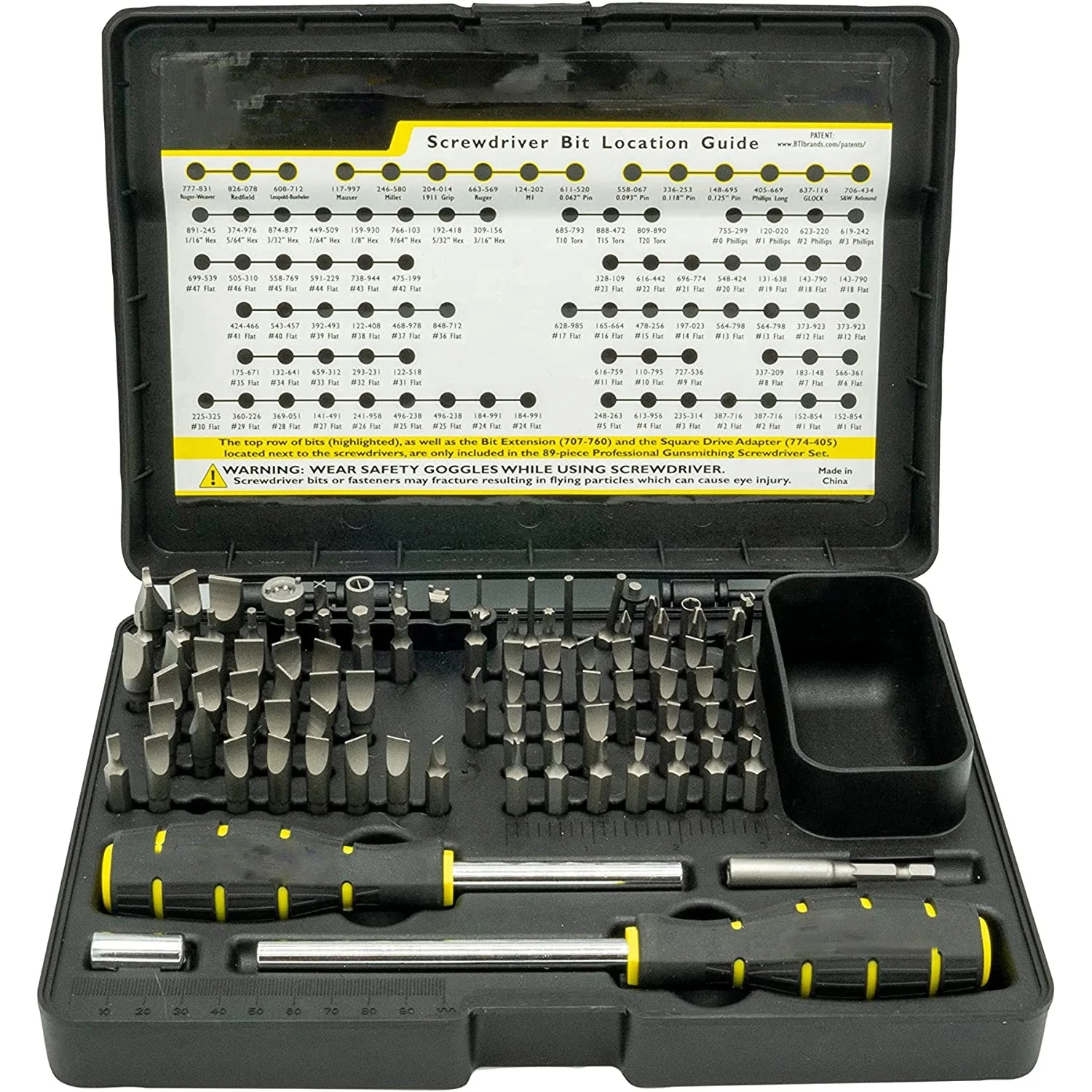 

Новинка 2023, Набор отверток для строительства Gunsmithing, прочная конструкция для технического обслуживания, настенная пластина