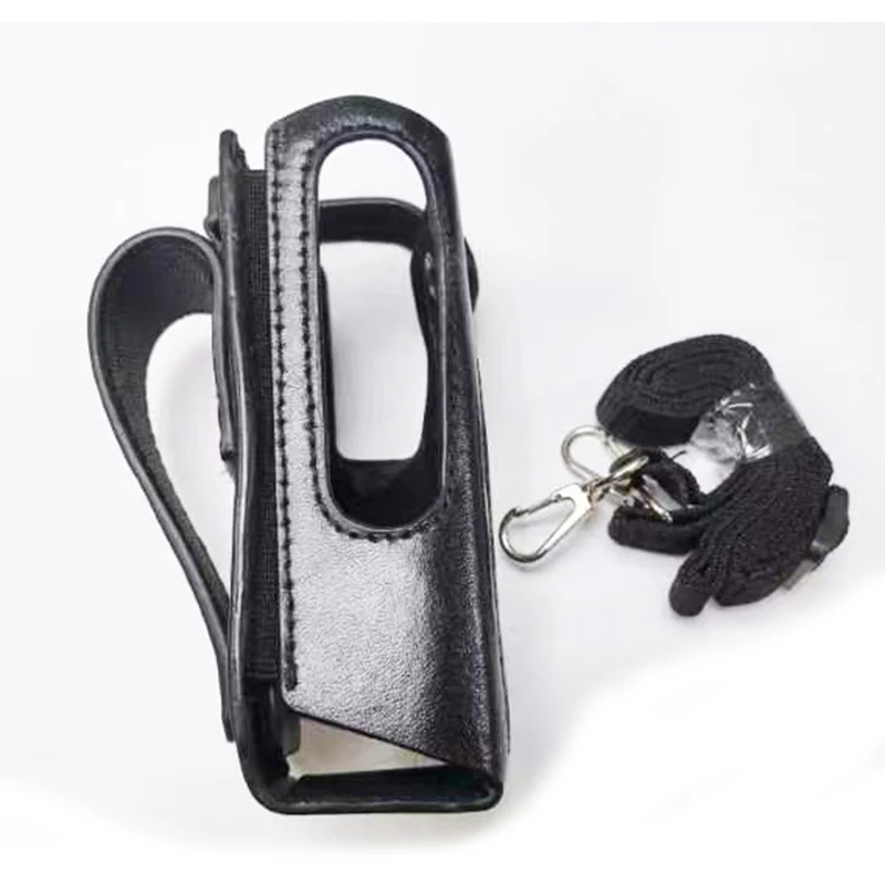 Leather Protective Sleeve Bag Hard Holster Case for Motorola XiR P8668 P8660i GP338 DGP8550 DP4800e XPR7500e DGP8550e Radio