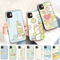 maiyaca cute sumikko gurashi phone case for iphone 11 12 13 mini pro max 8 7 6 6s plus x 5 s se 2020 xr xs 10 case