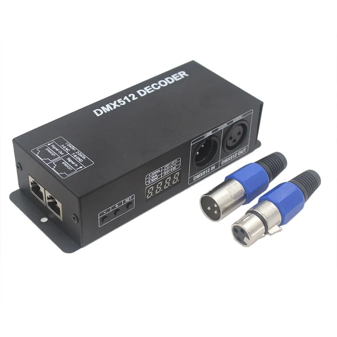 

NEARCAM3-channel DMX512 decoder 4-channel DMX512 digital display controller RGBW controller LED master desk lamp with controller