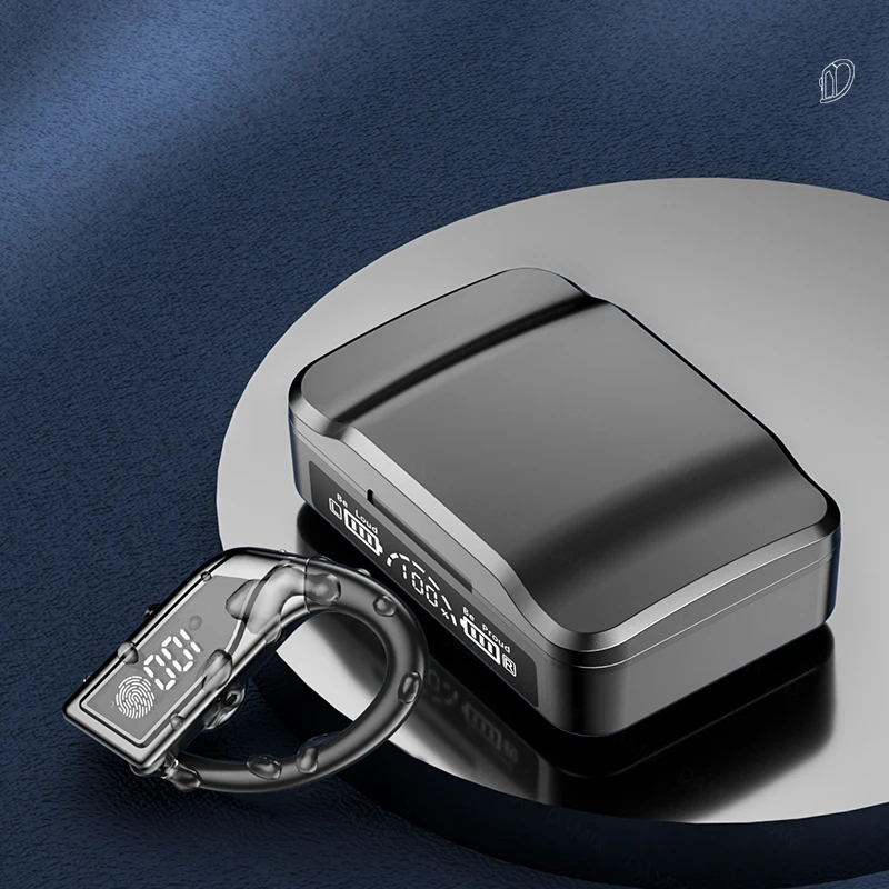 TWS-стереонаушники Q8 с поддержкой Bluetooth и светодиодным дисплеем |