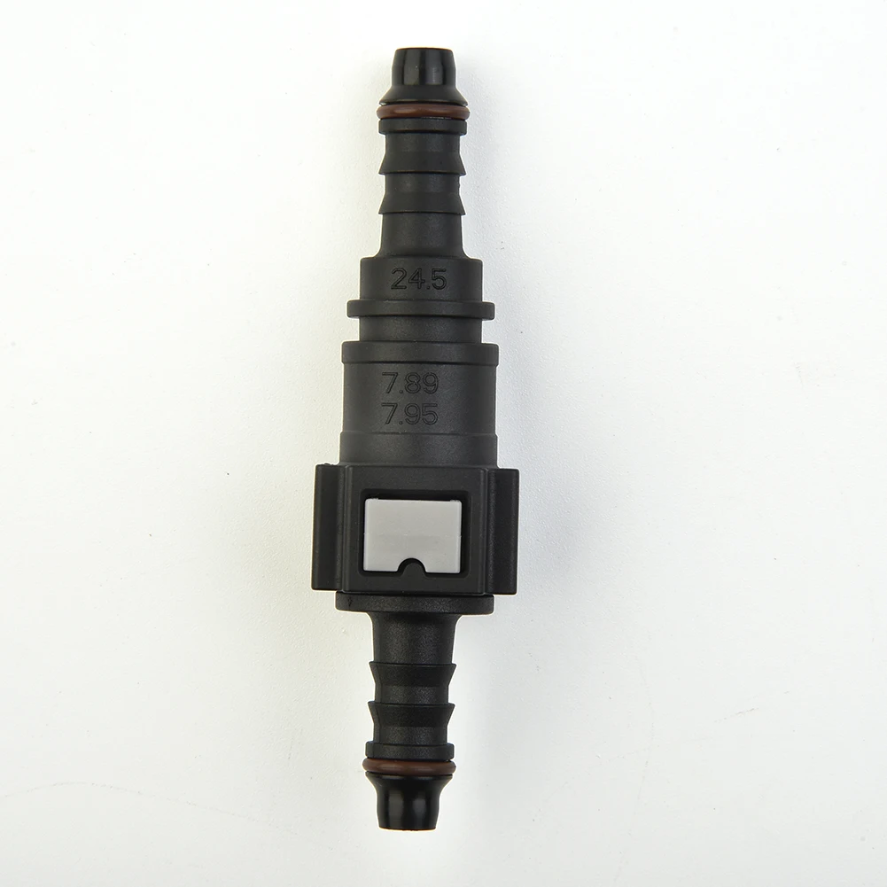 

Fuel Line Hose Release Connector Pipe Coupler Quick SET Replacement Straight Accessories Black High Quality Nylon