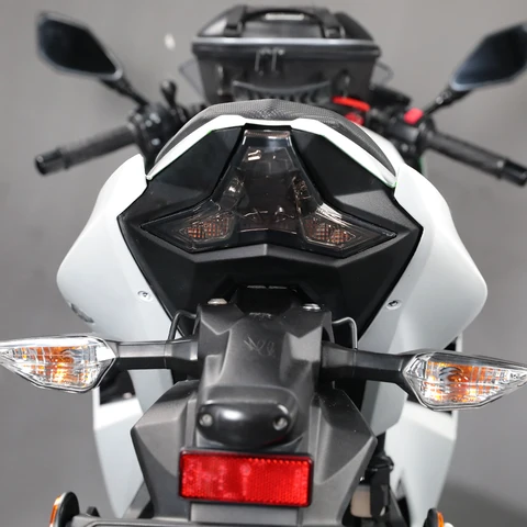 Для KAWASAKI Z400 Z1000 Ninja 400 ZX6R ZX10R ZX10RR светодиодный задний фонарь для мотоцикла, задний указатель поворота, встроенный стоп-сигнал